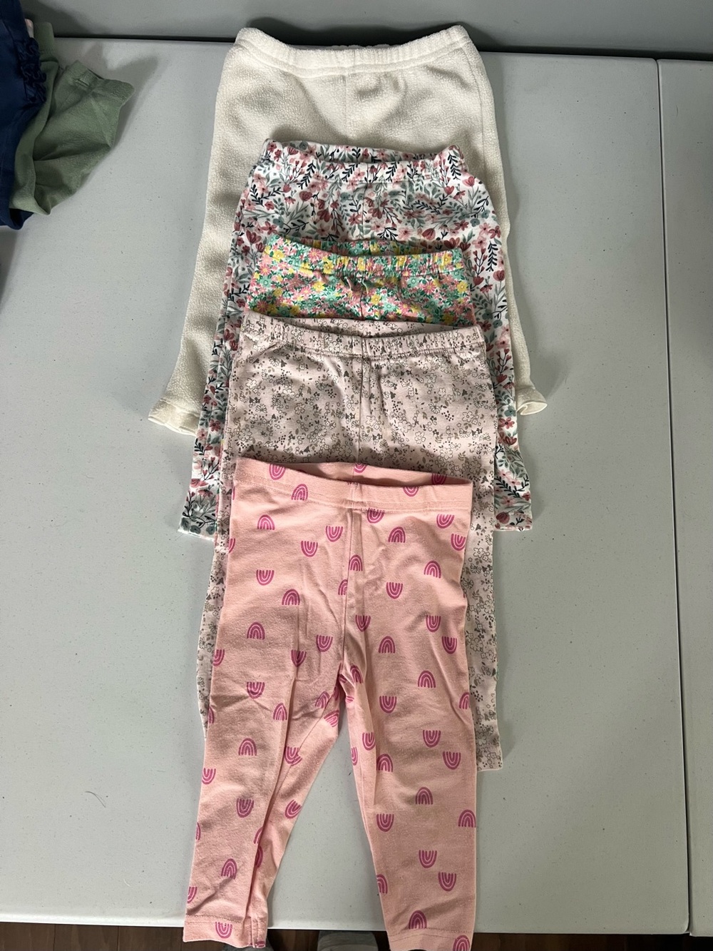 Baby Girl 12mos Leggings Set Pink/Floral